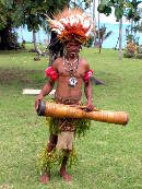 Villager in trational dress
