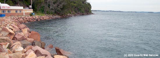 The Pipeline Dive Site - Nelson Bay